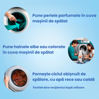 Perle parfumate pentru haine, prospetime intensa si de lunga durata- 30 de spalari